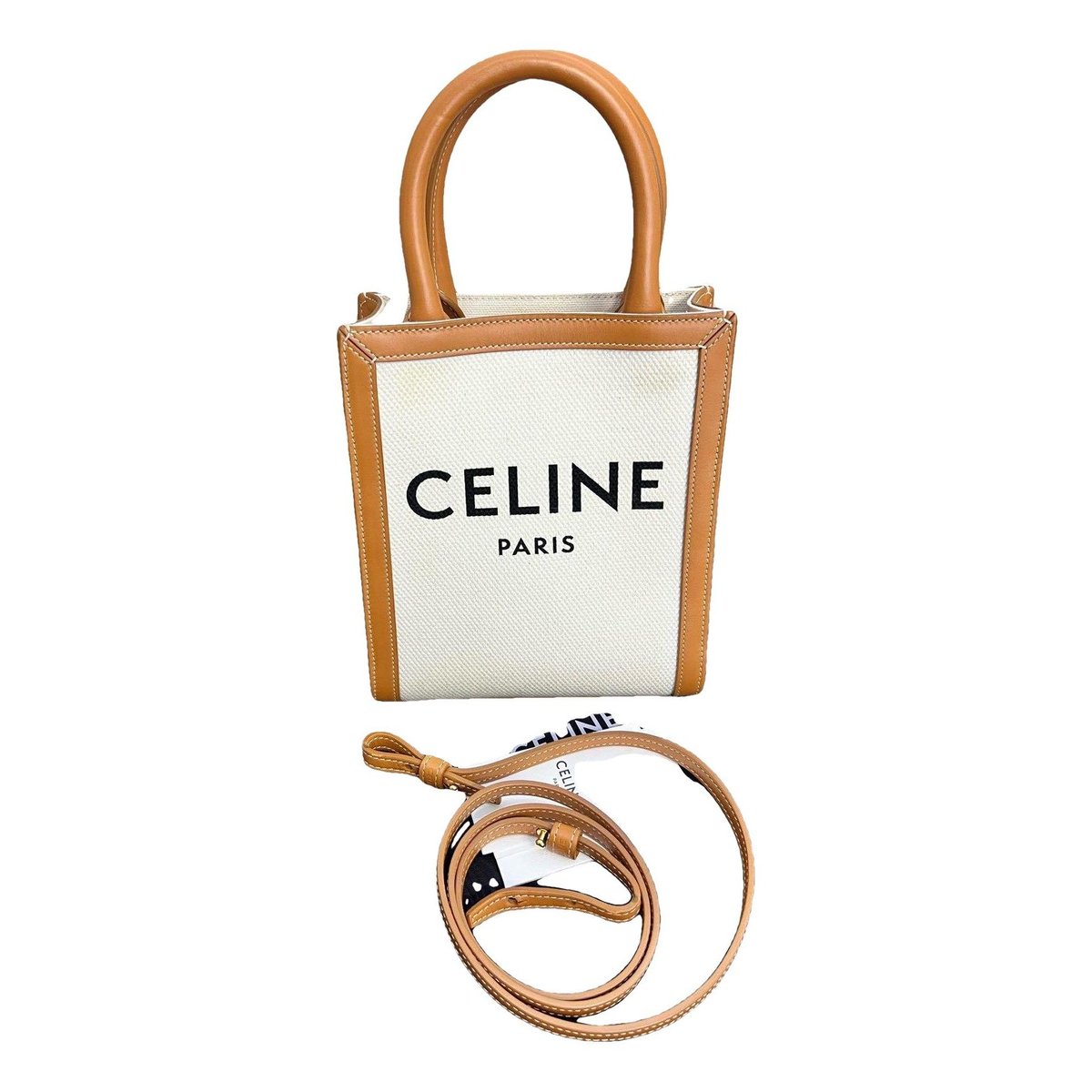 Cabas Vertical cloth crossbody bag