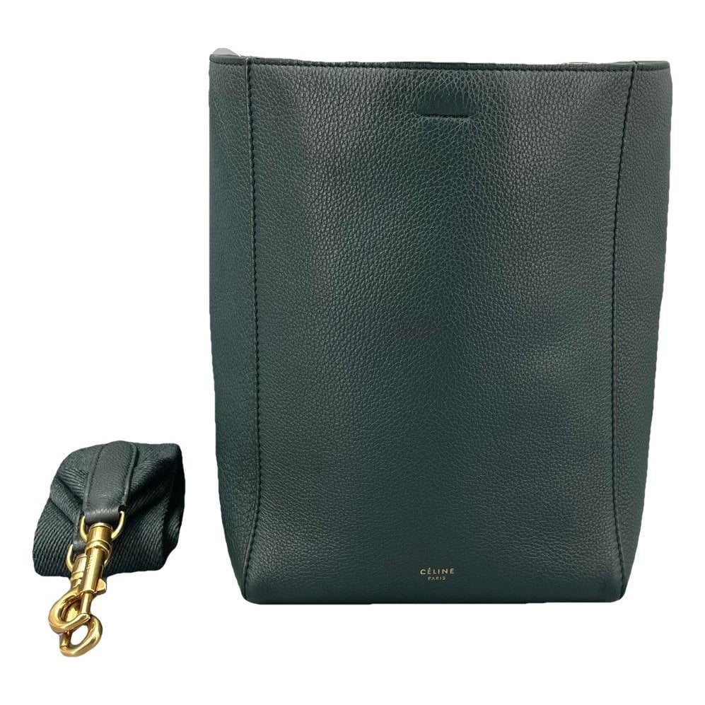 Seau Sangle leather handbag