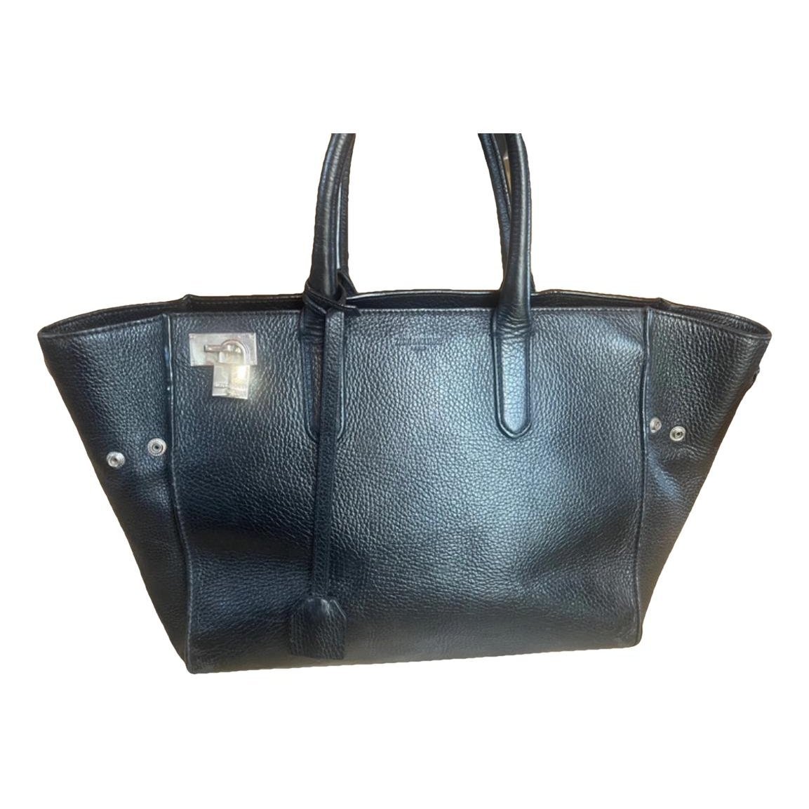 Candide leather handbag