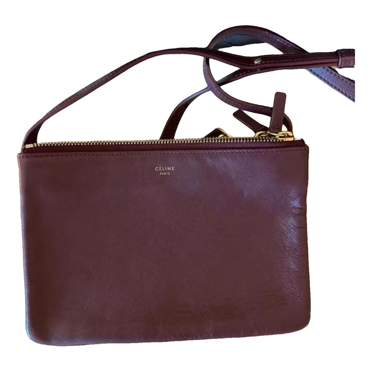 Trio leather tote