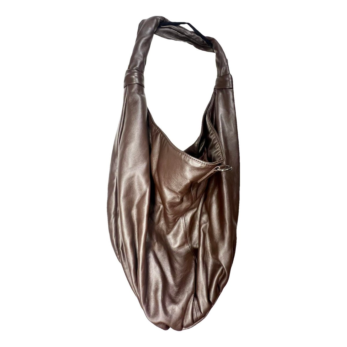 Vegan leather clutch bag