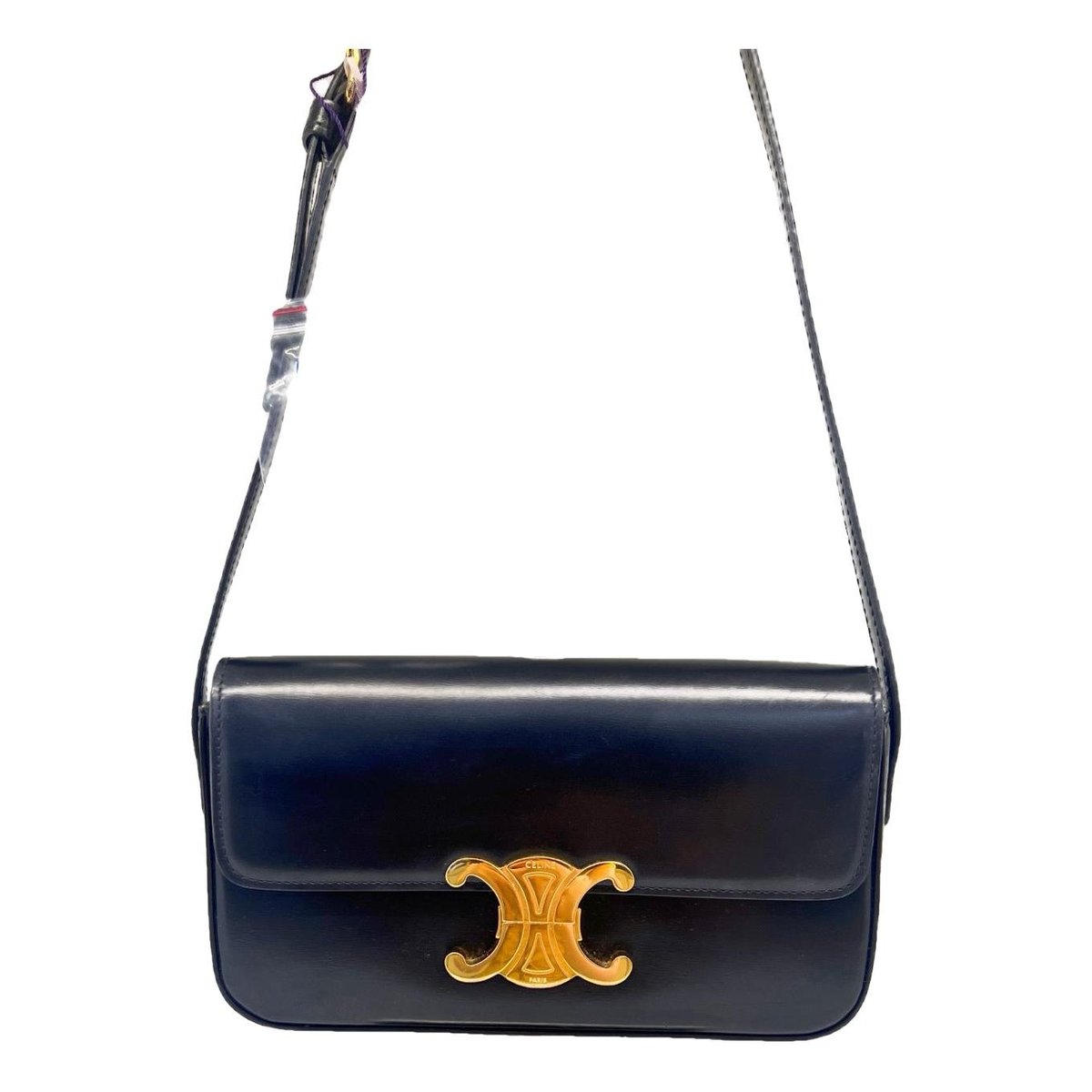 Triomphe Long leather handbag