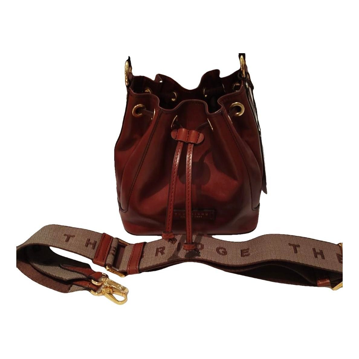 Leather crossbody bag