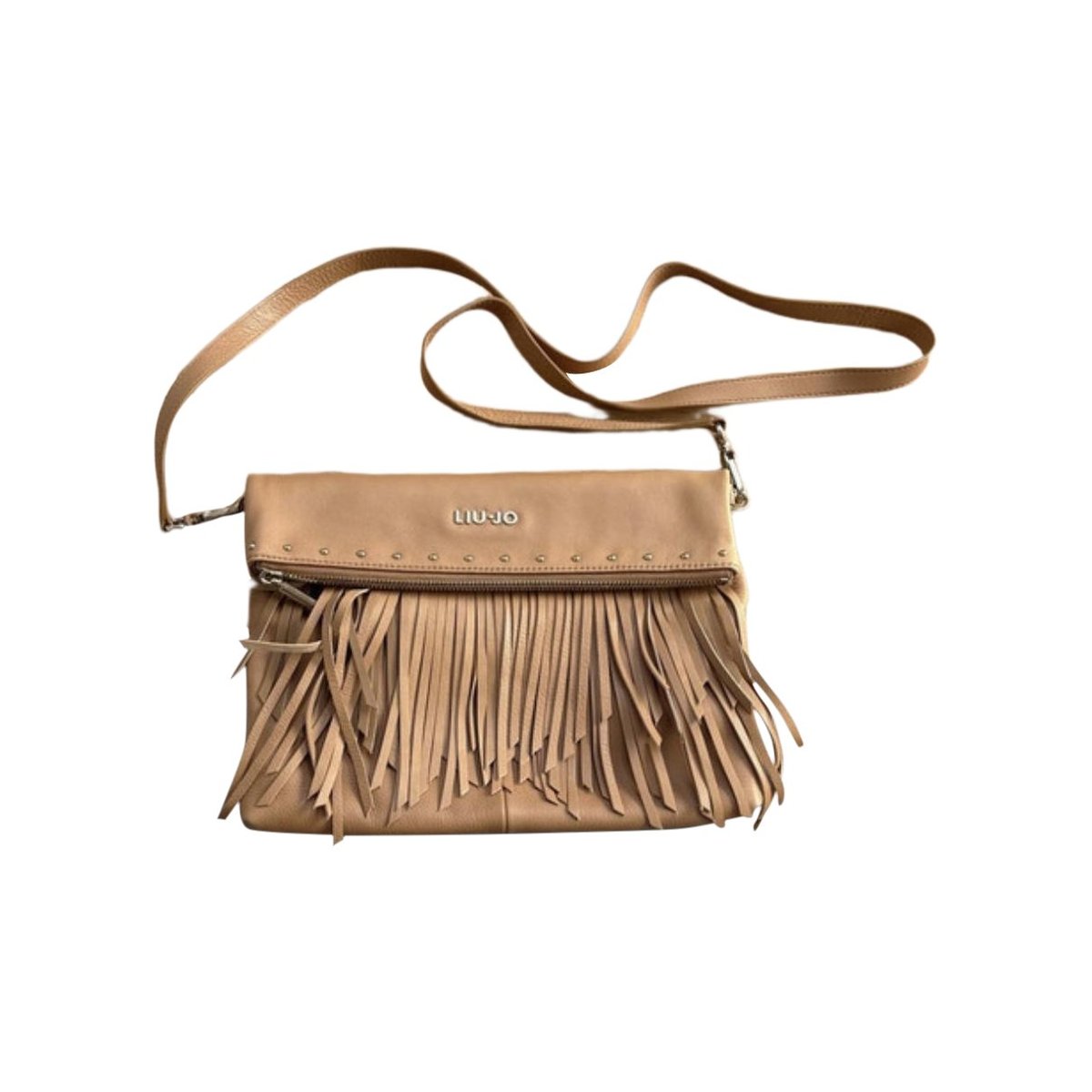 Leather crossbody bag