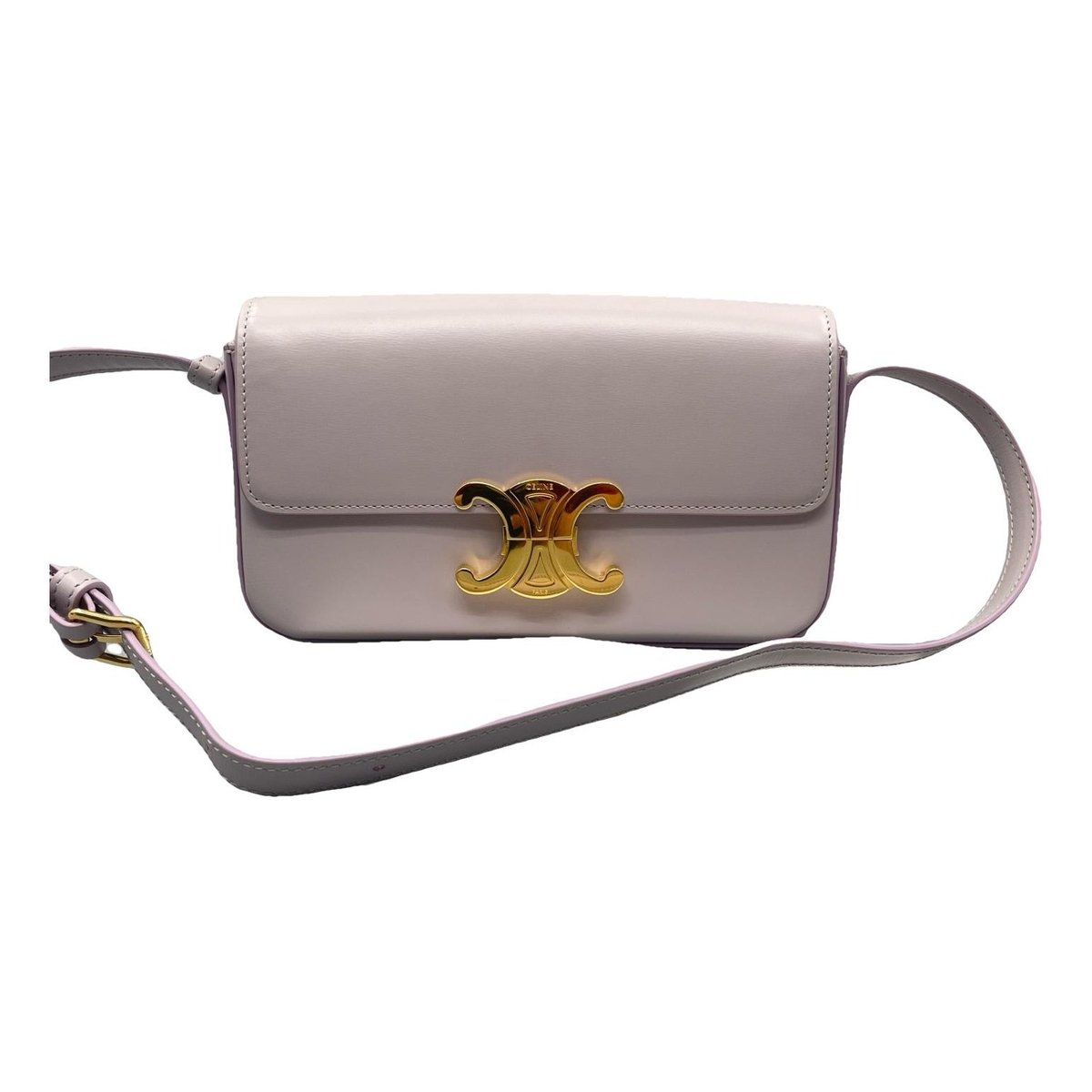 Triomphe leather handbag