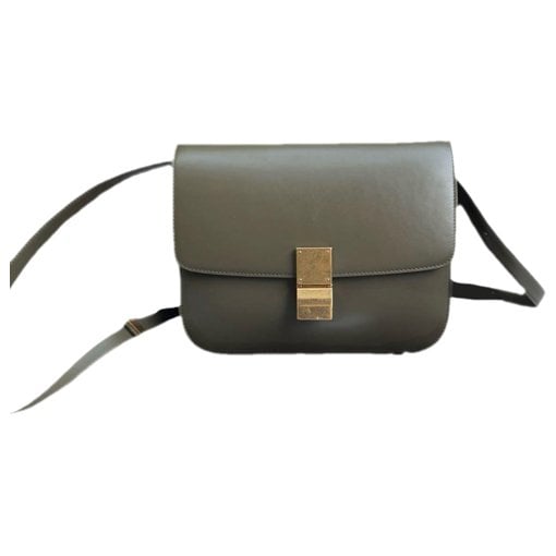 Classic leather crossbody bag