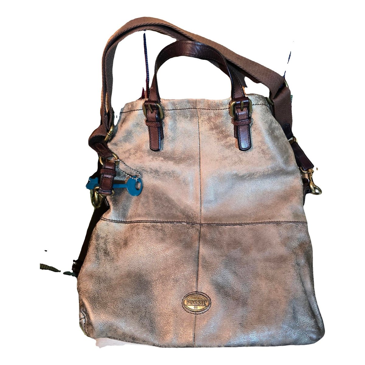 Leather crossbody bag