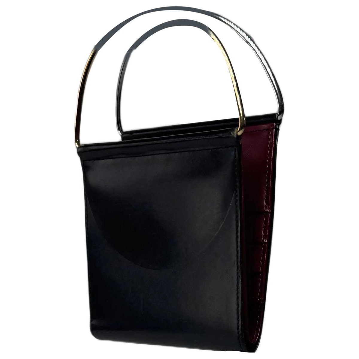 C leather handbag