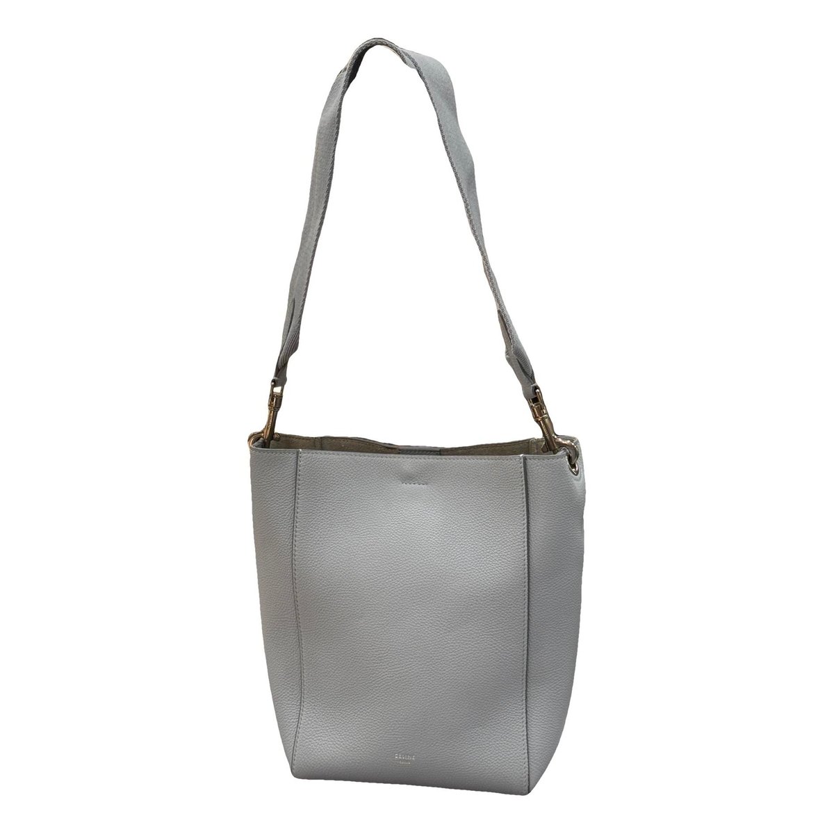 Seau Sangle leather handbag