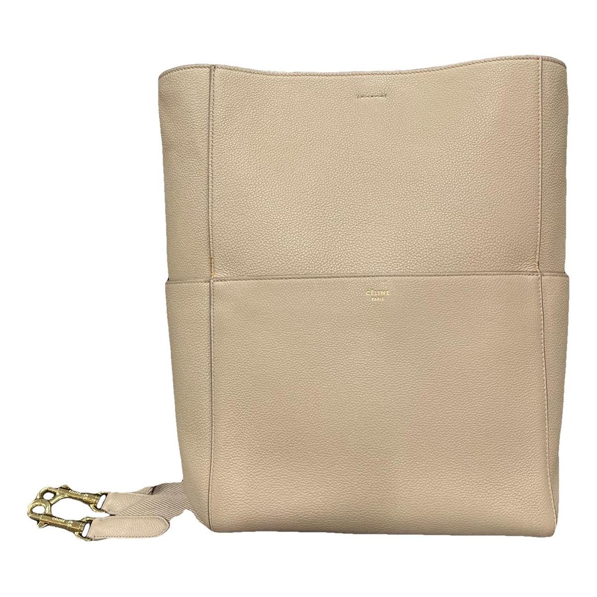 Seau Sangle leather tote