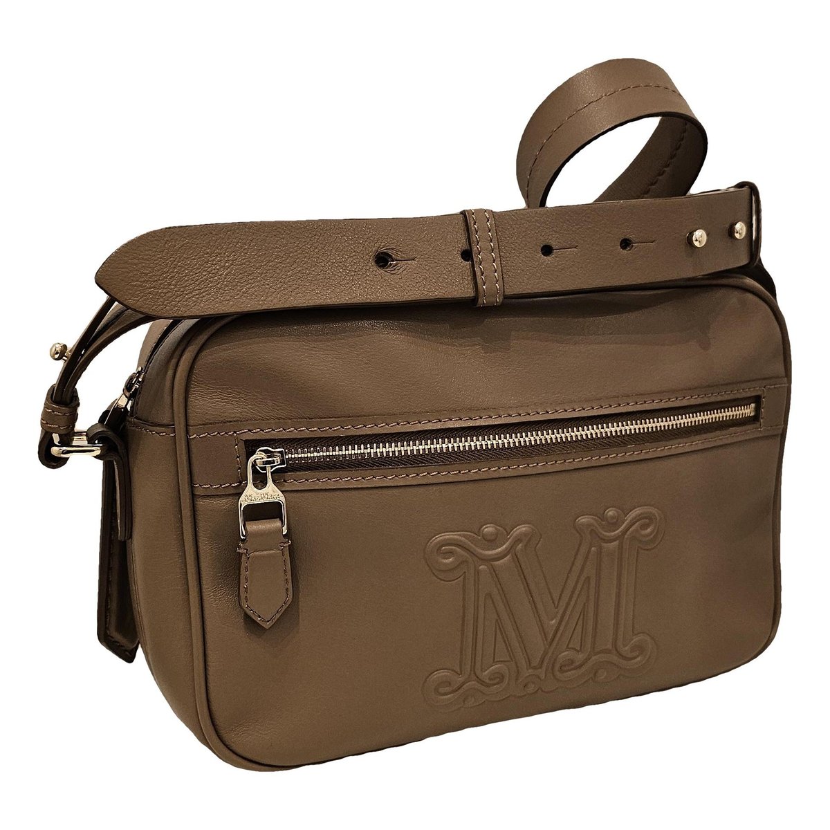 Leather crossbody bag