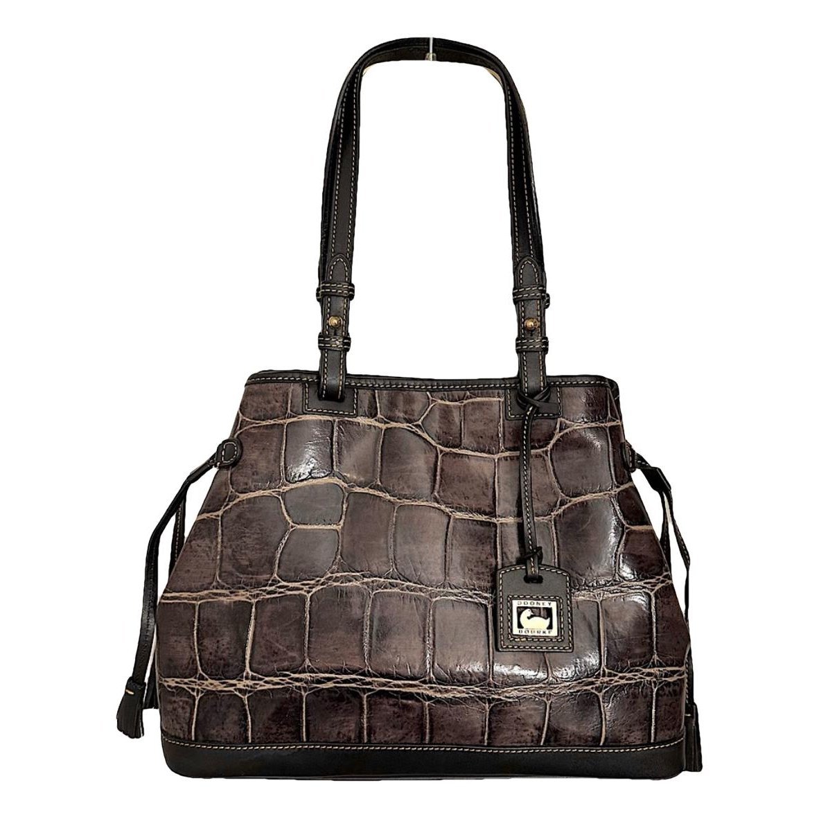 Leather tote