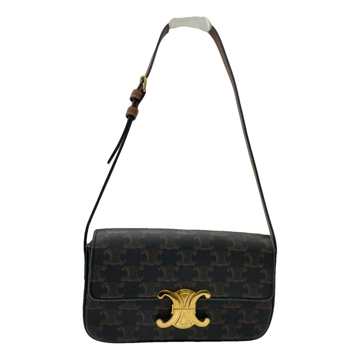 Triomphe leather handbag