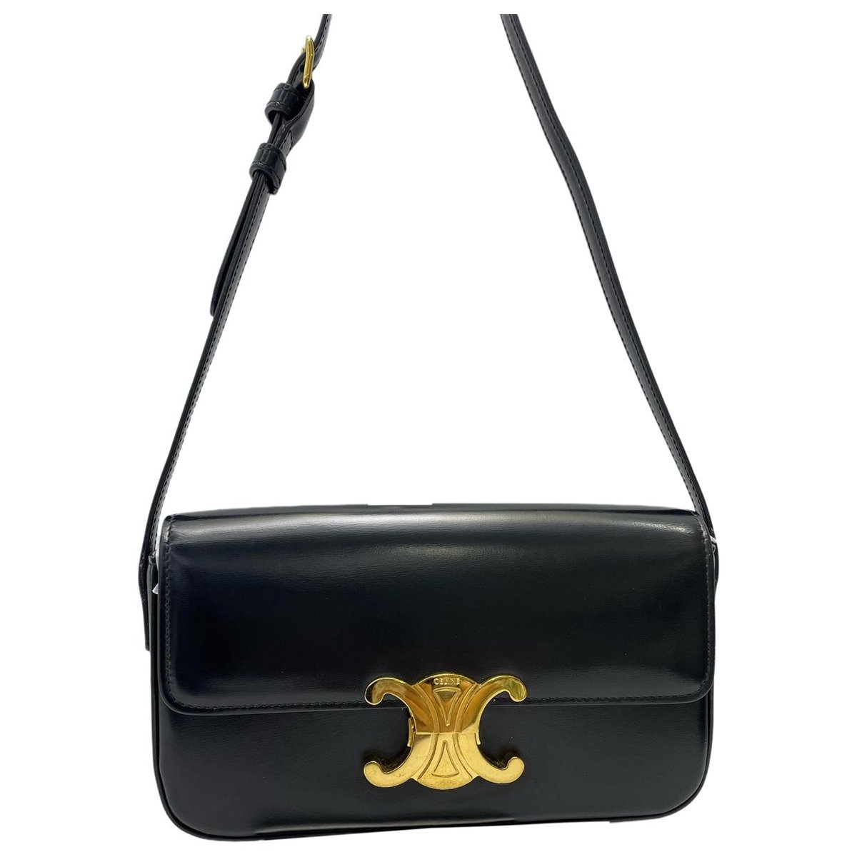 Triomphe leather handbag