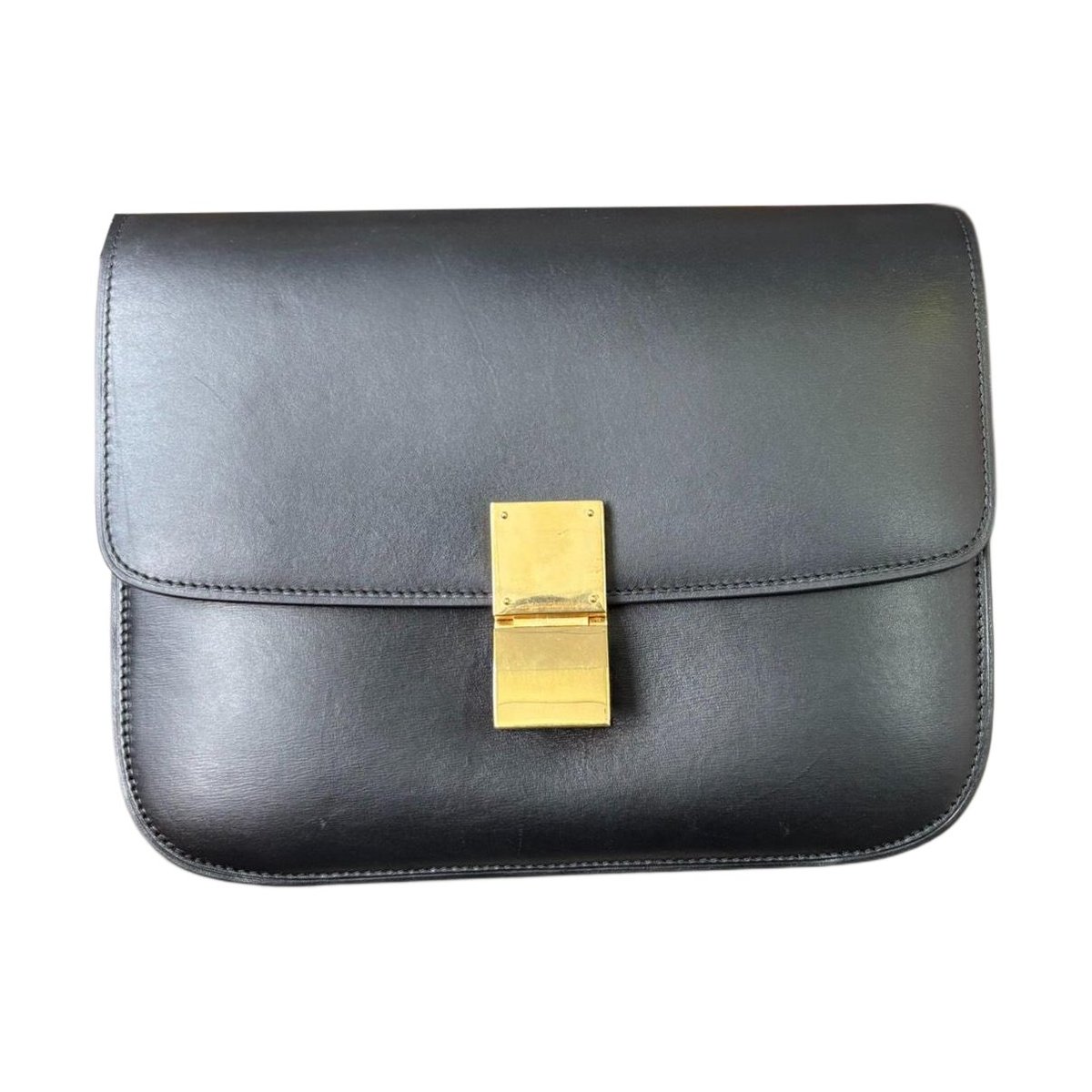 Classic leather handbag