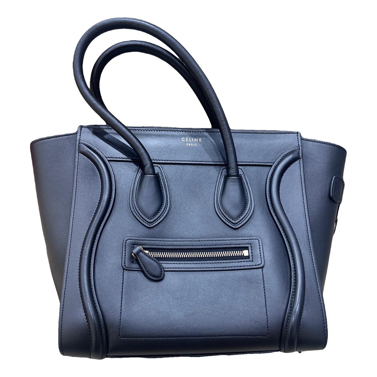 Luggage leather handbag