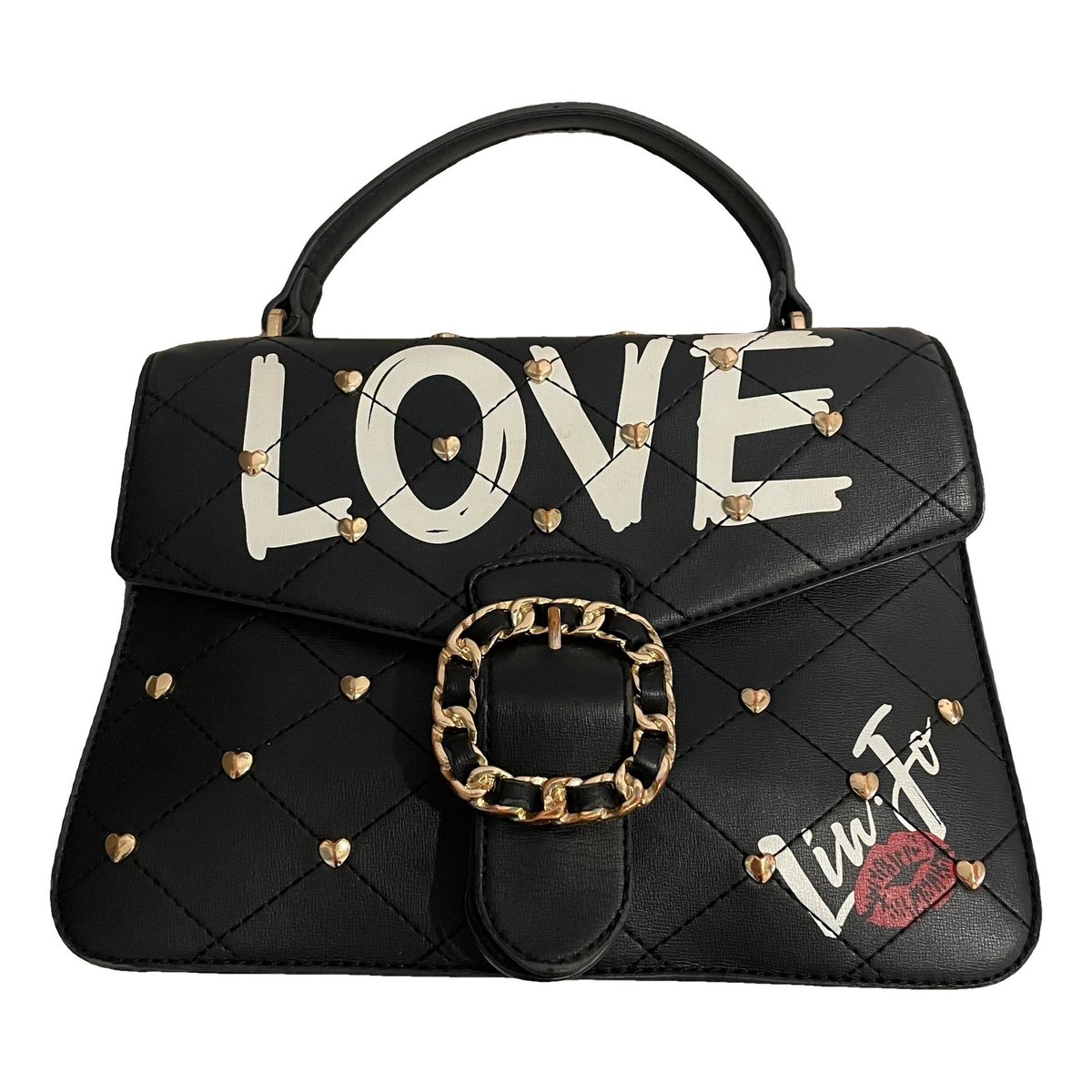 Vegan leather handbag