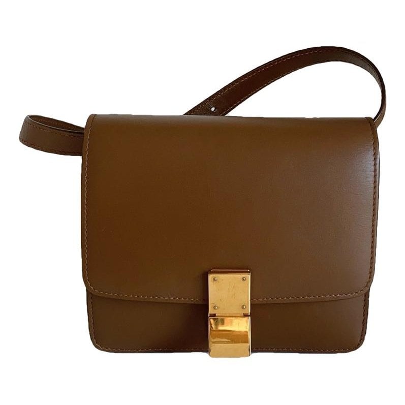 Classic leather handbag