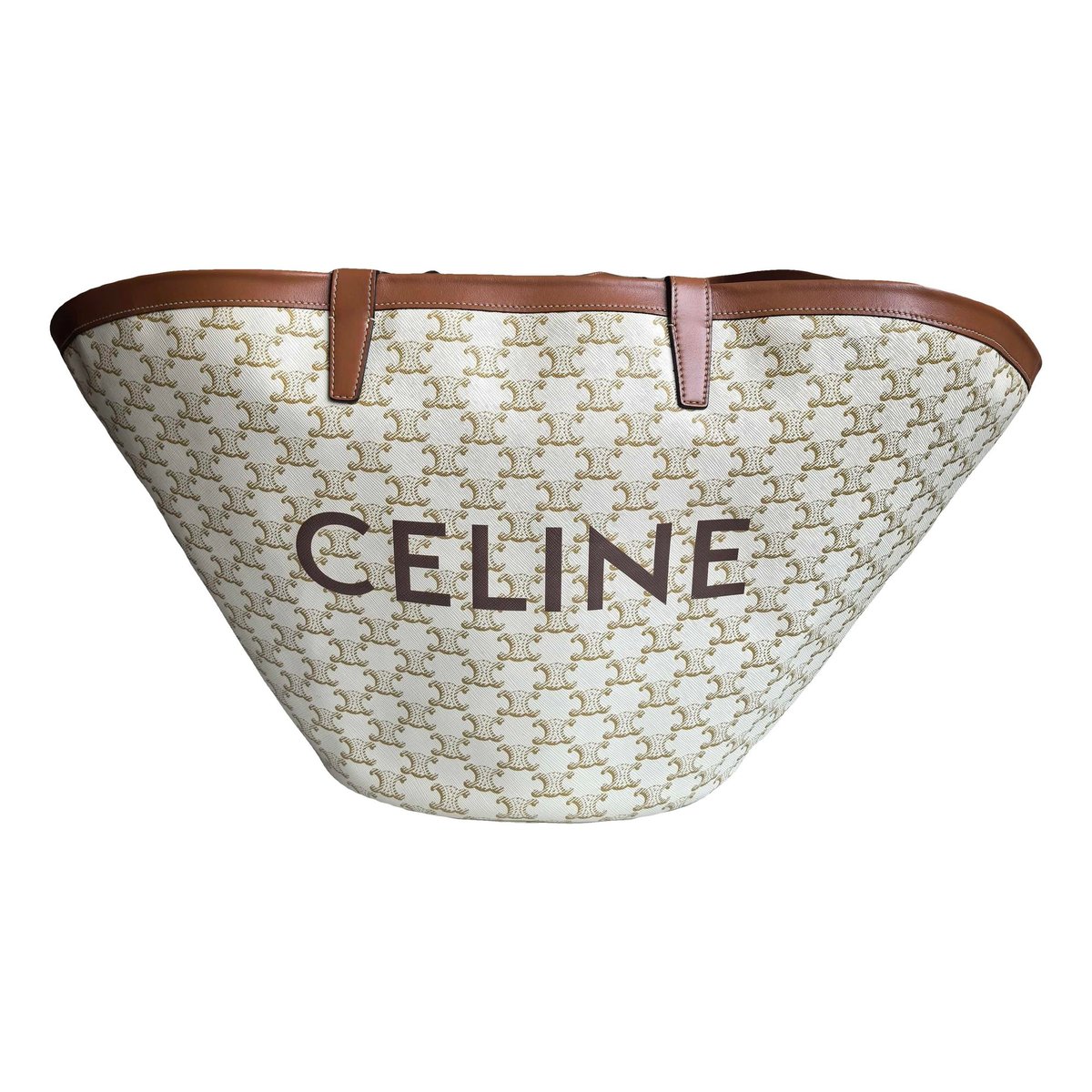 Couffin leather handbag