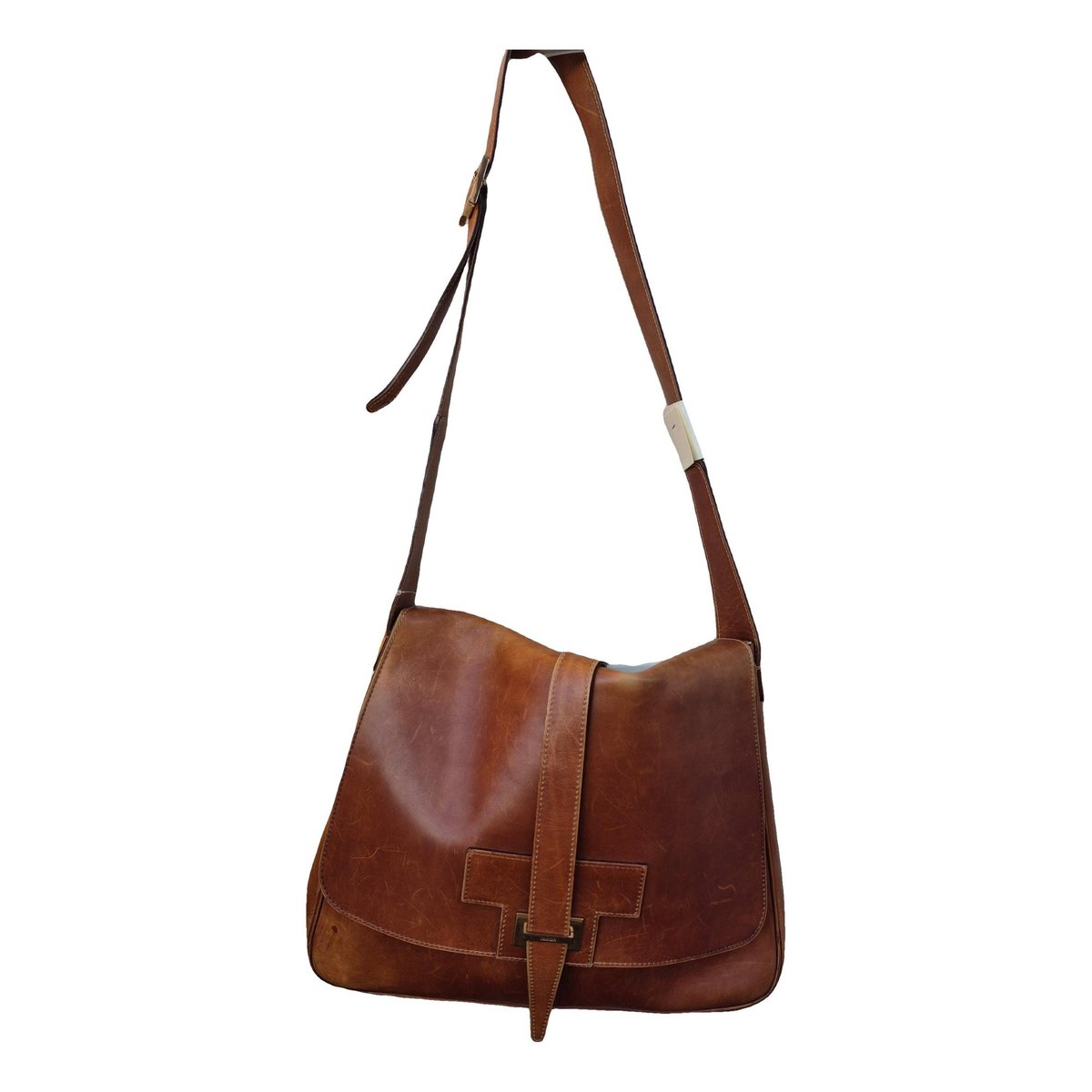 Leather crossbody bag