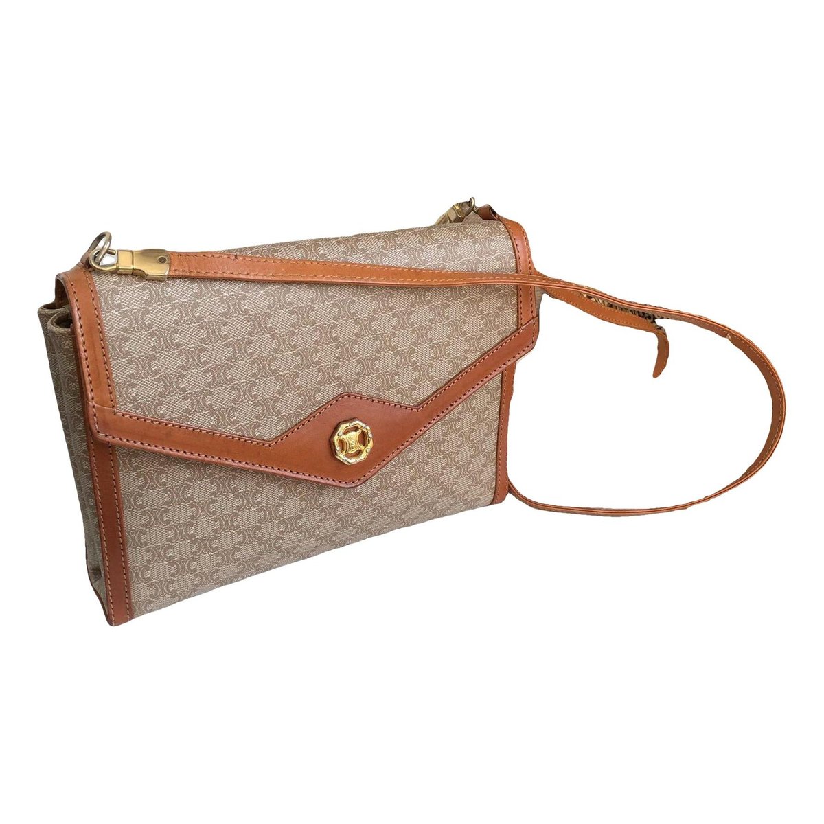 C bag leather crossbody bag