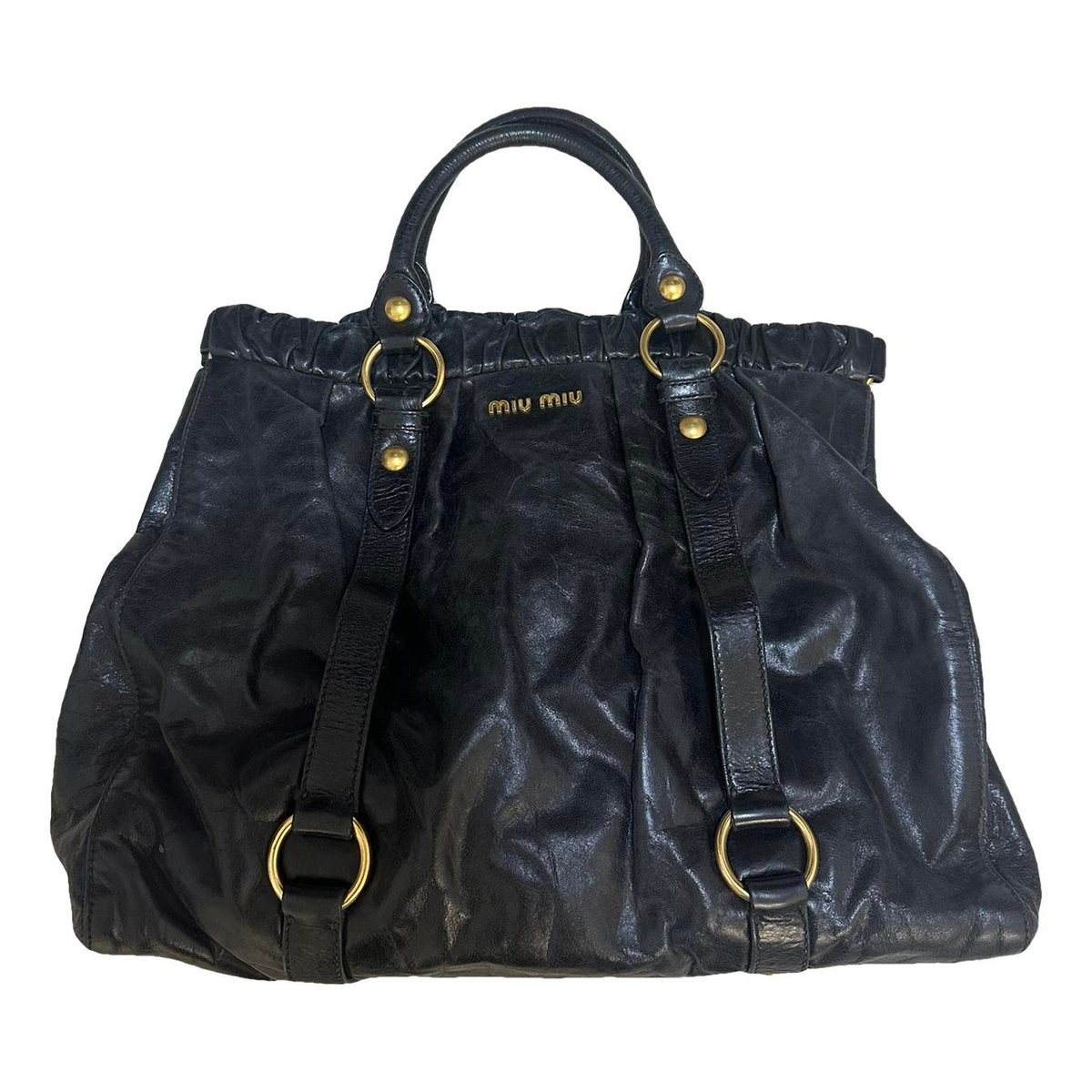 Vitello leather handbag