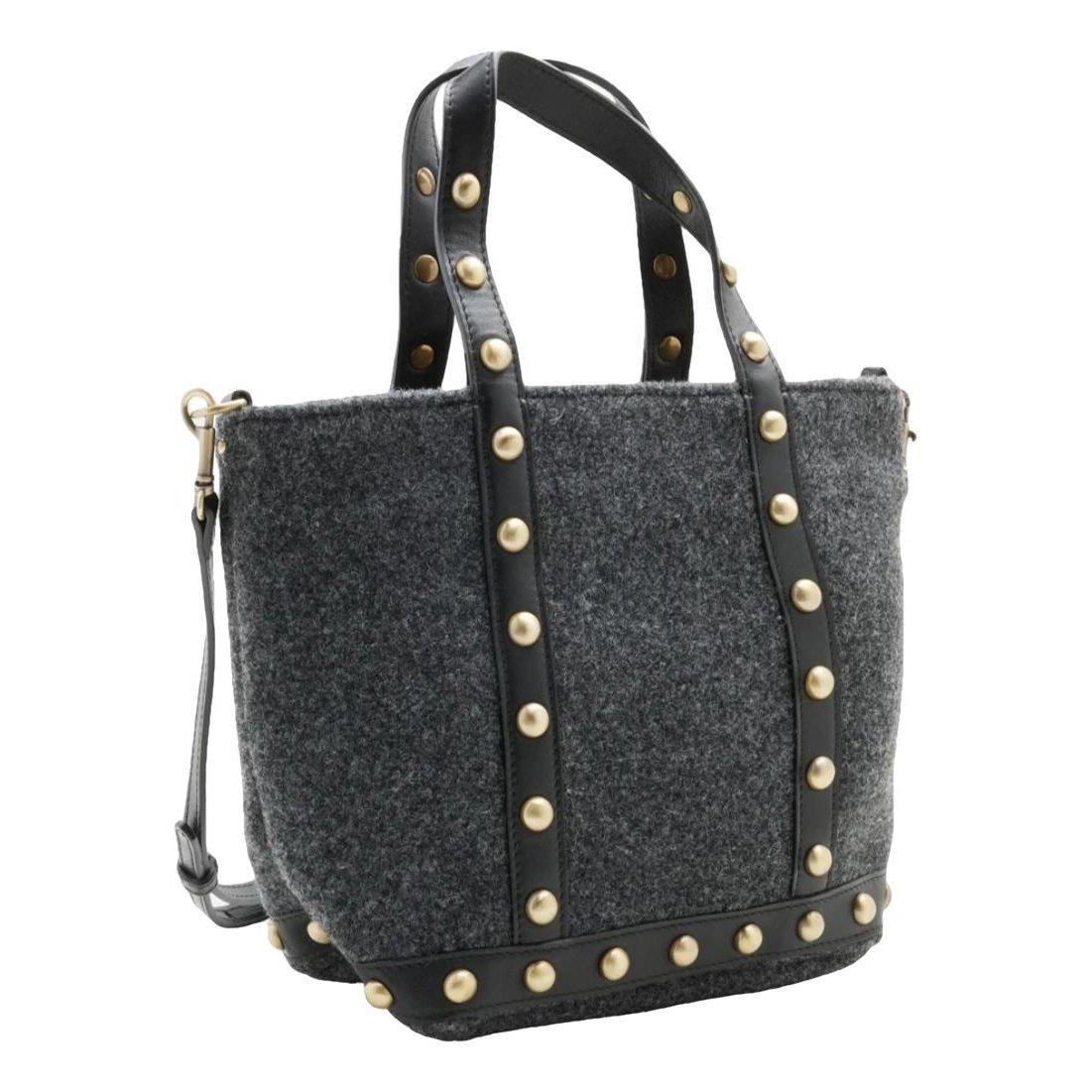 Cabas wool handbag
