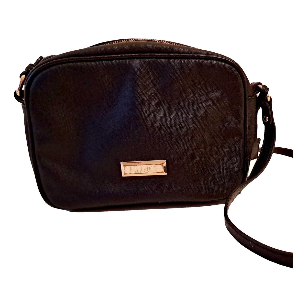Vegan leather crossbody bag