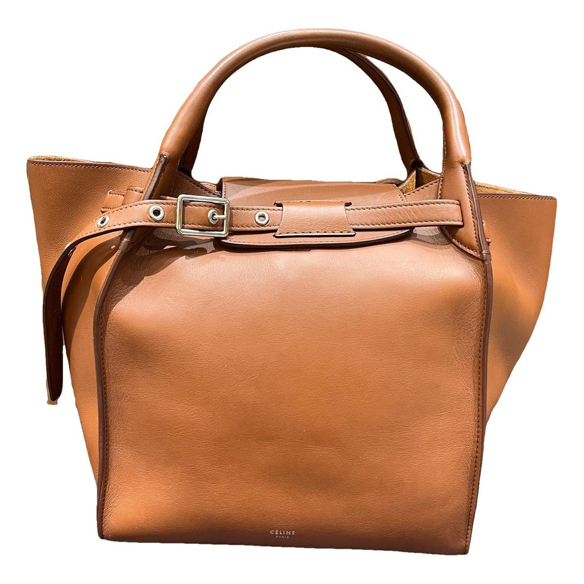 Big Bag leather handbag