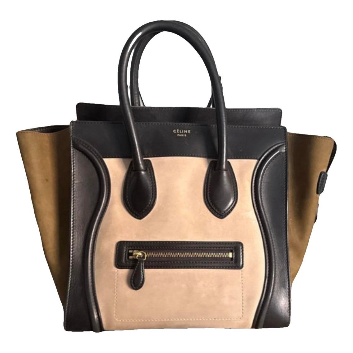 Luggage leather handbag