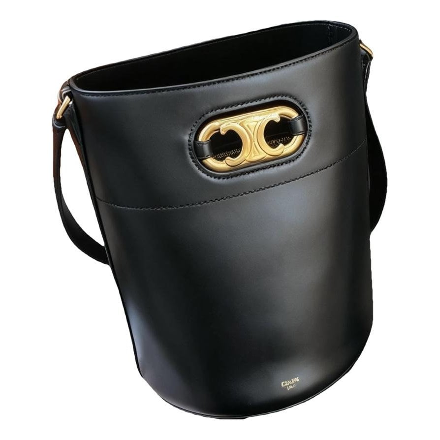 Triomphe Maillon leather crossbody bag