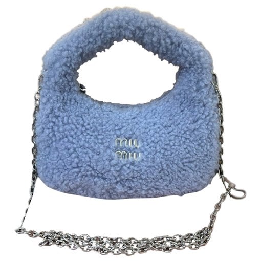 Miu Wander cashmere handbag