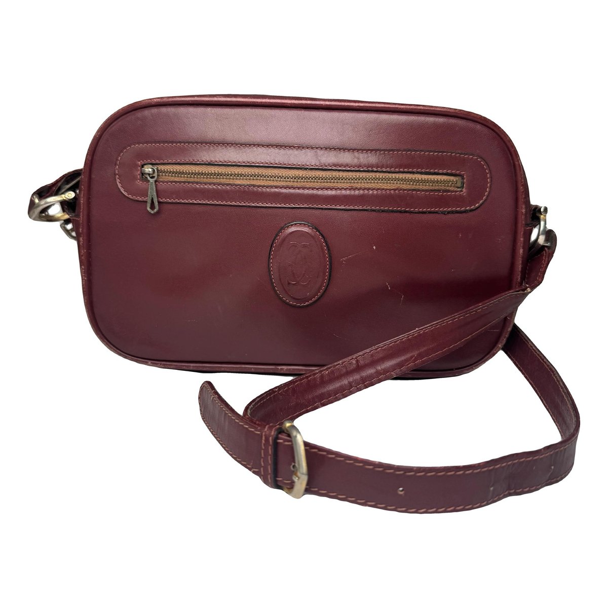 C leather handbag