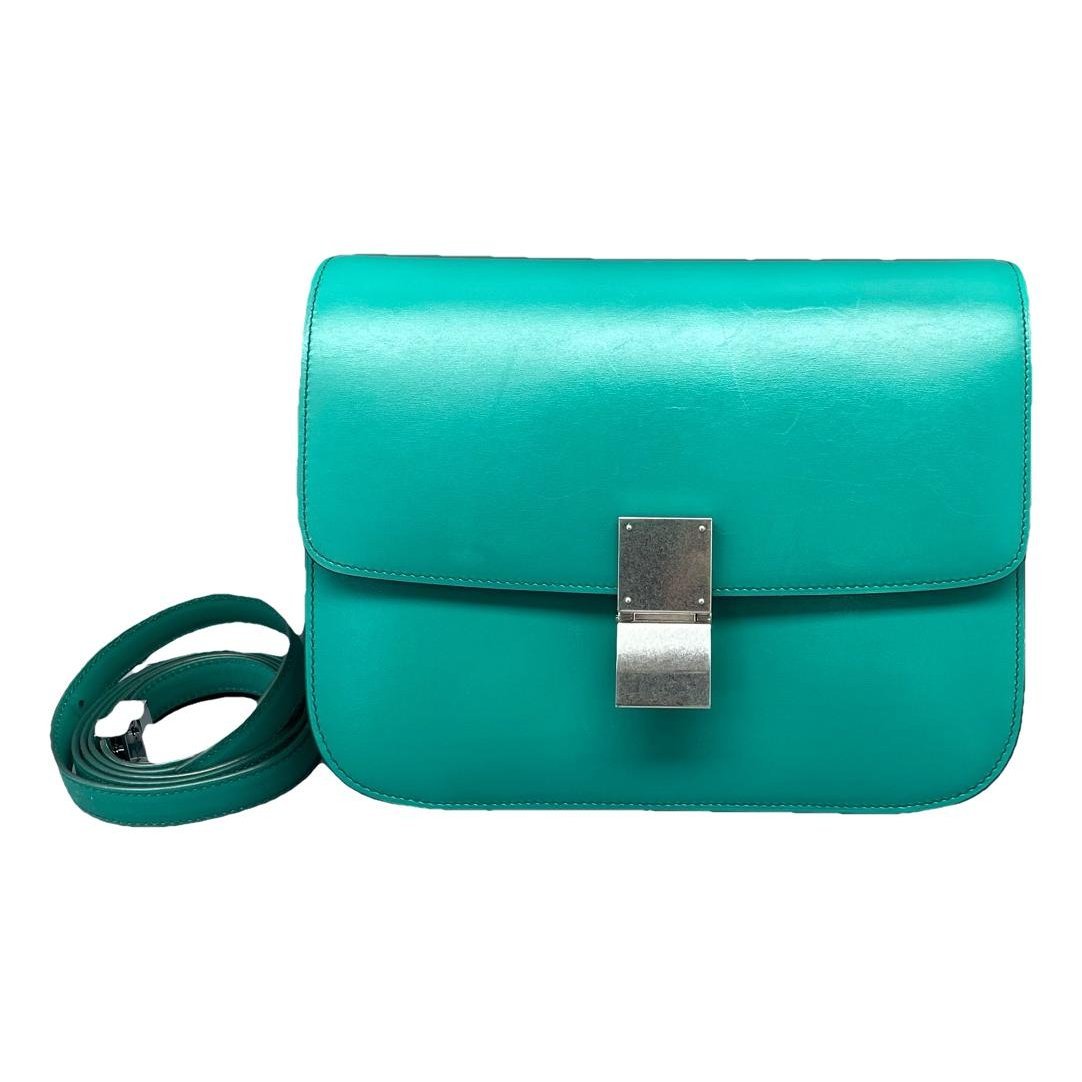 Classic leather handbag
