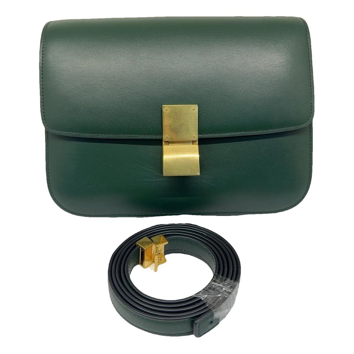 Classic leather handbag