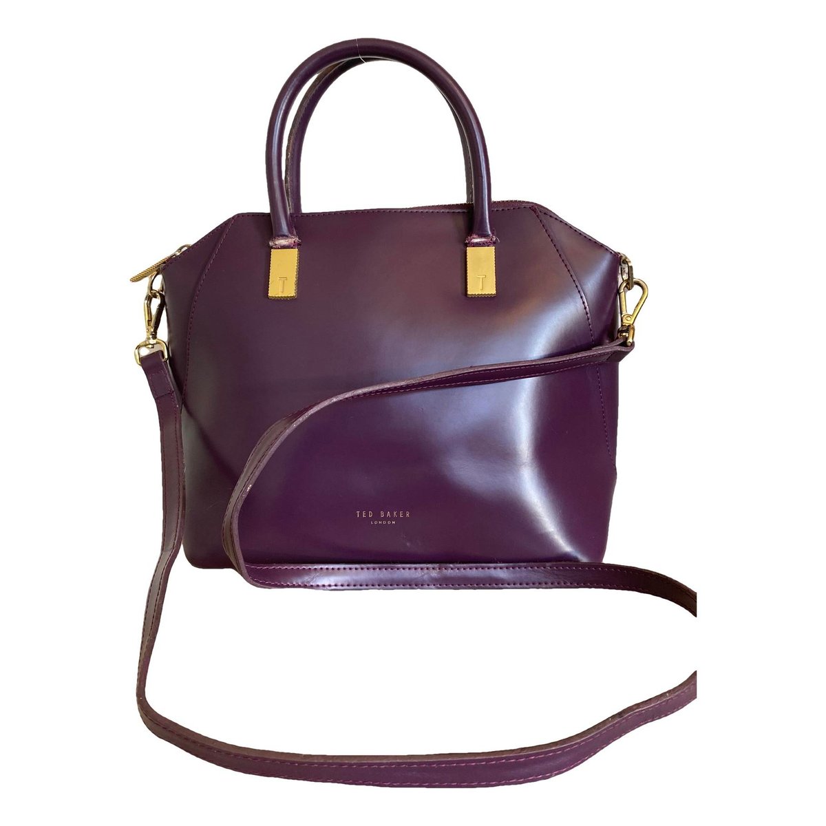 Leather crossbody bag