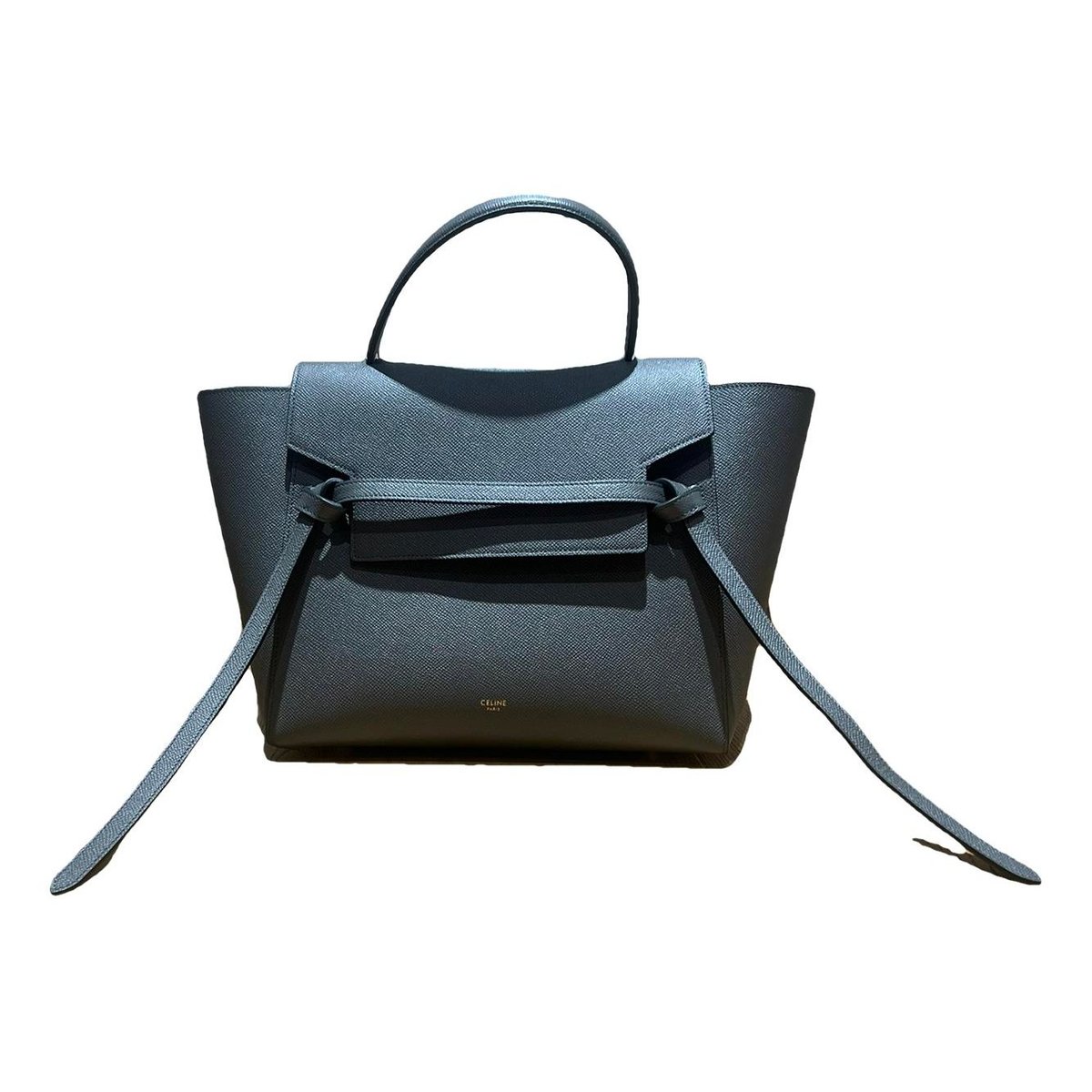 Belt leather handbag