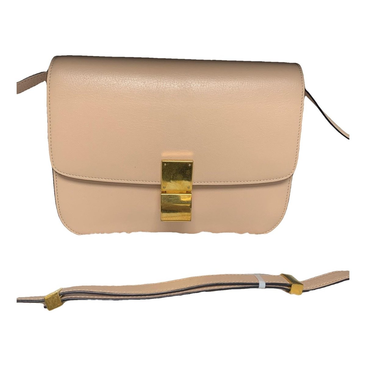 Classic leather handbag