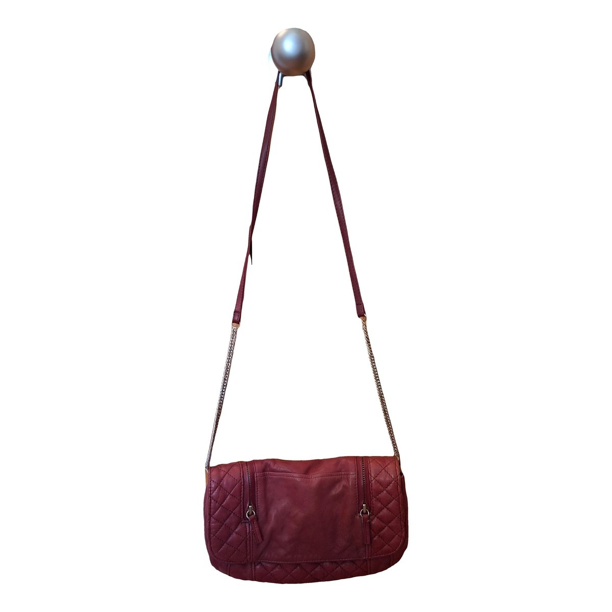 Leather crossbody bag