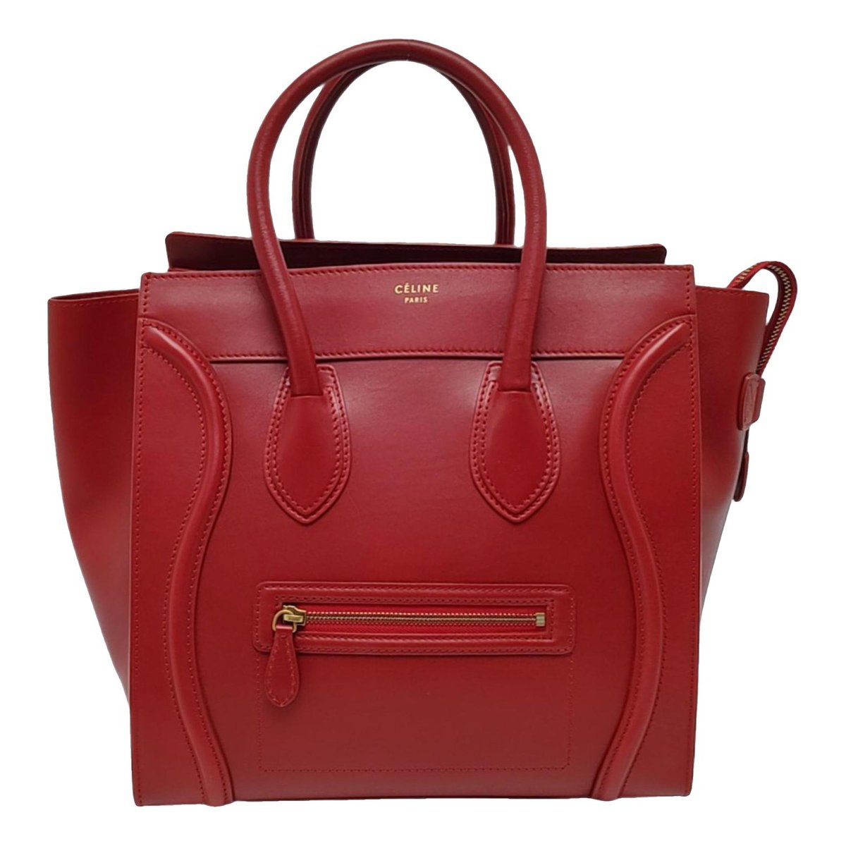Luggage leather handbag