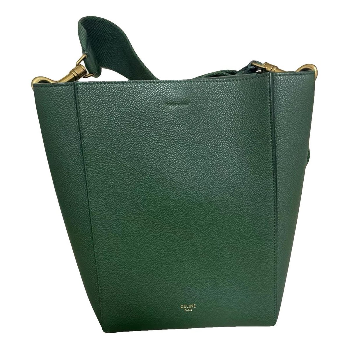 Seau Sangle leather tote