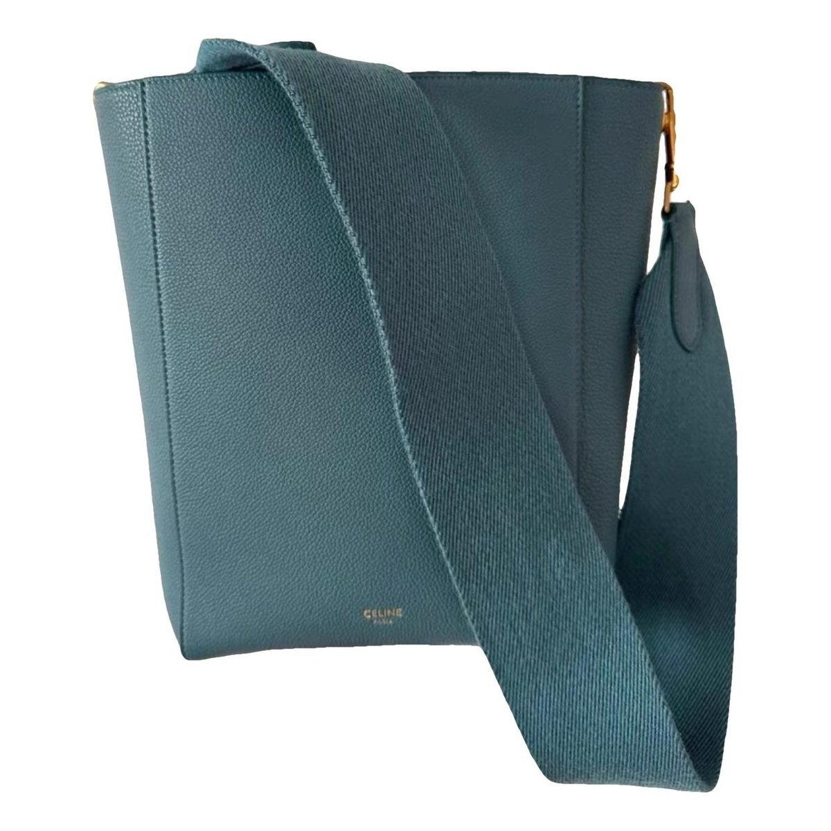 Seau Sangle leather tote