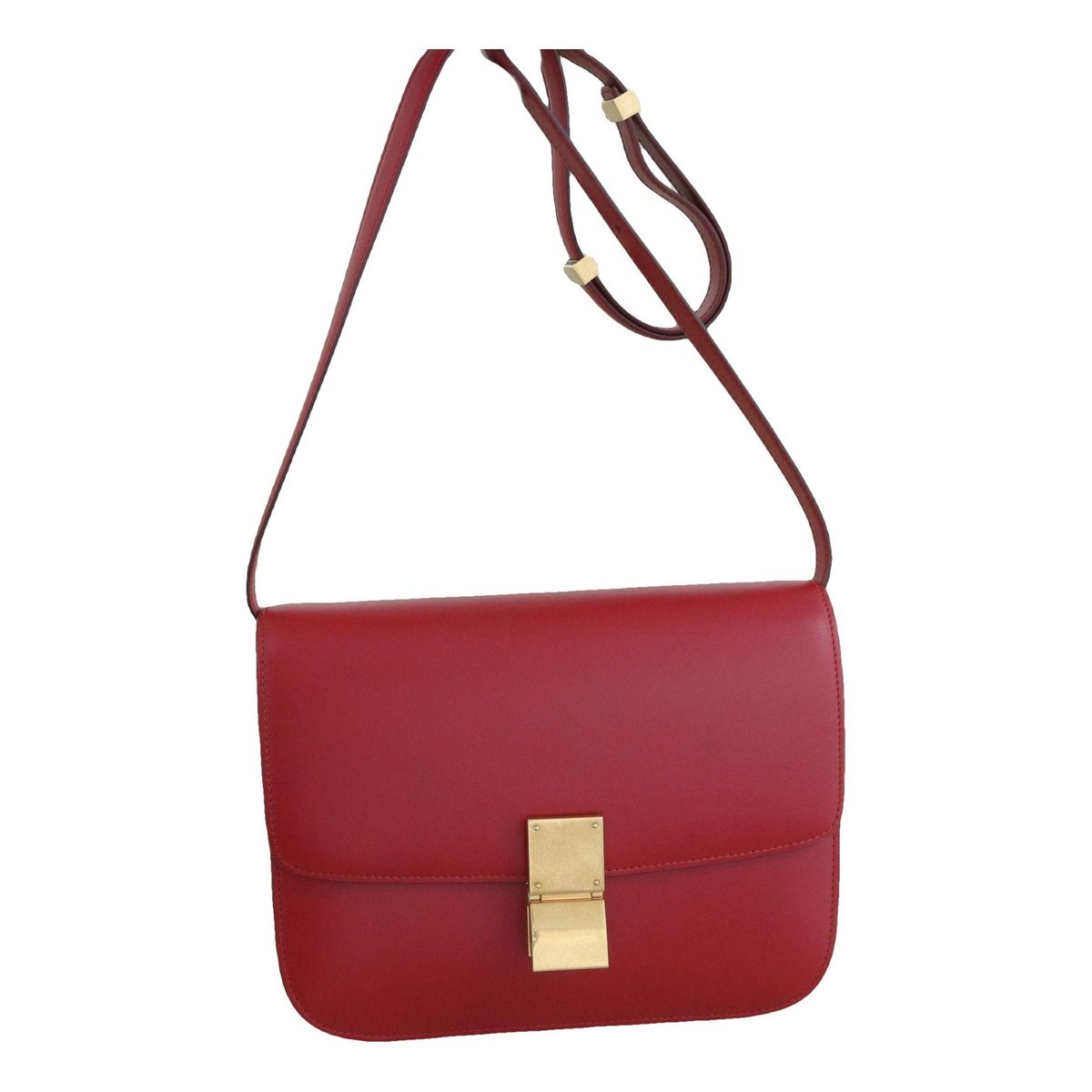 Classic leather crossbody bag