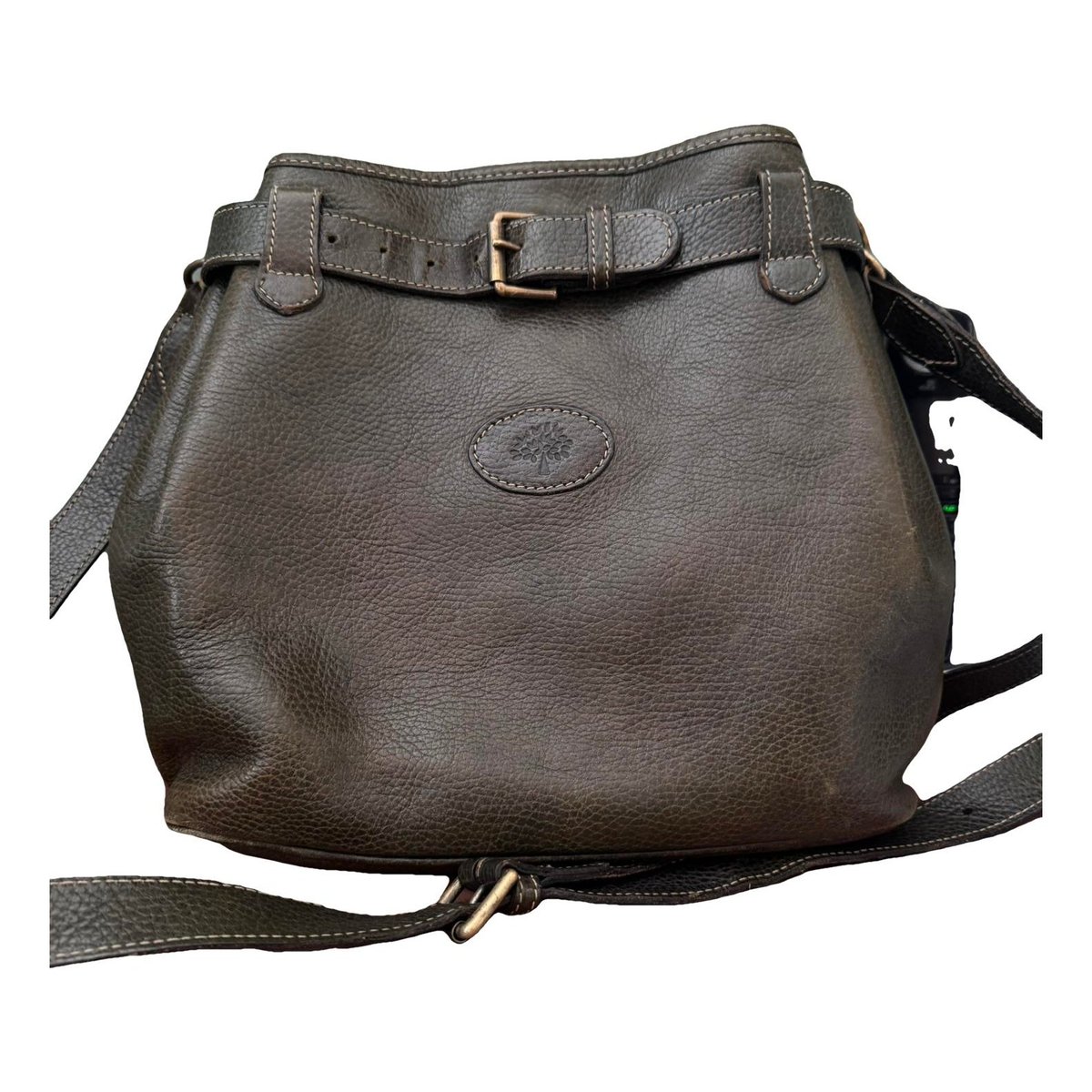 Abbey leather handbag