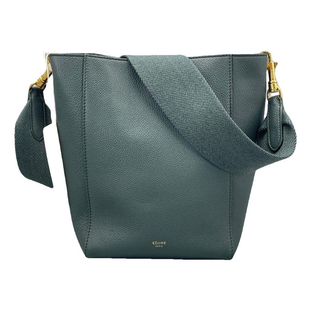 Seau Sangle leather handbag