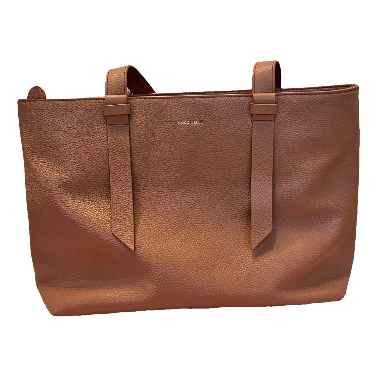 Leather tote