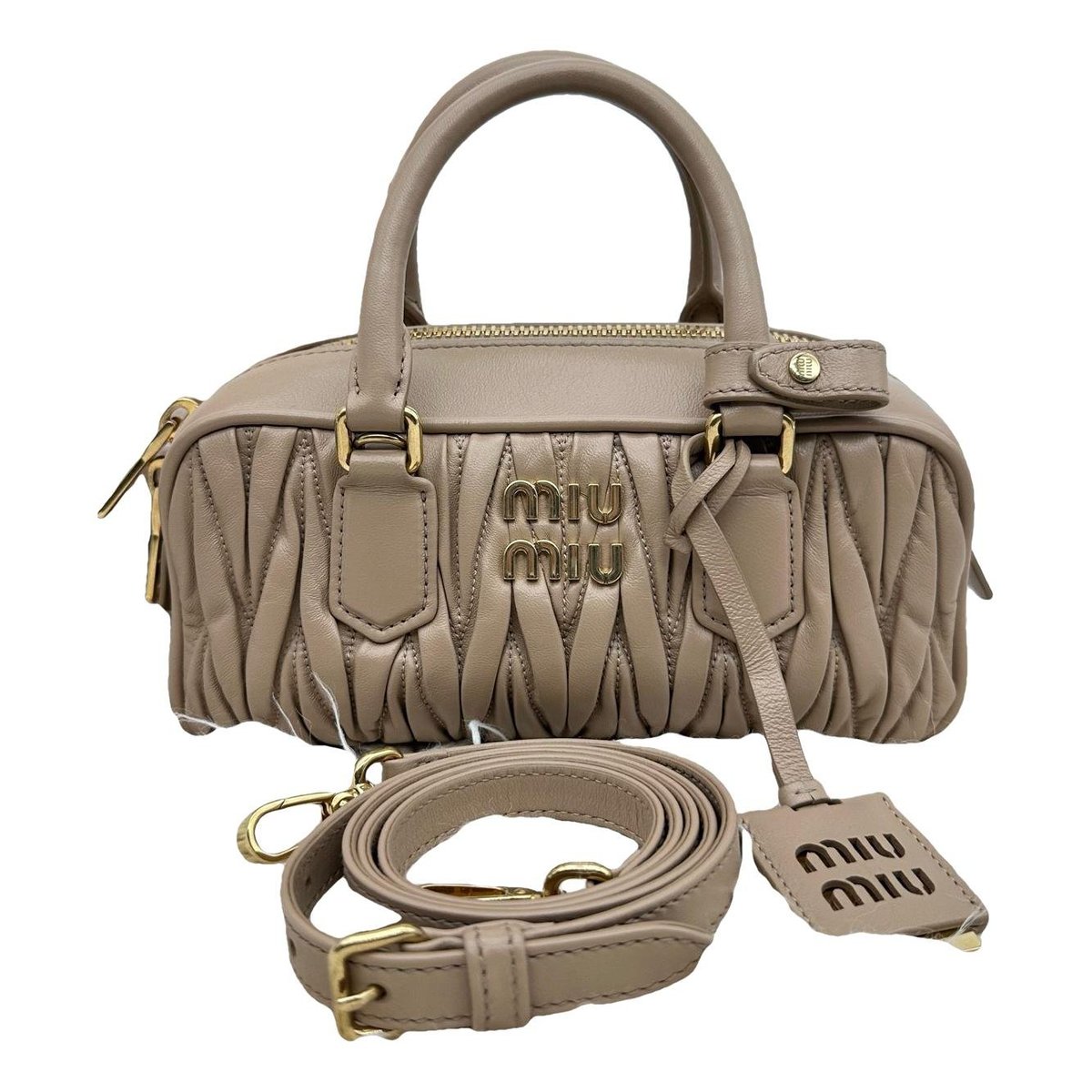 Arcadie leather handbag