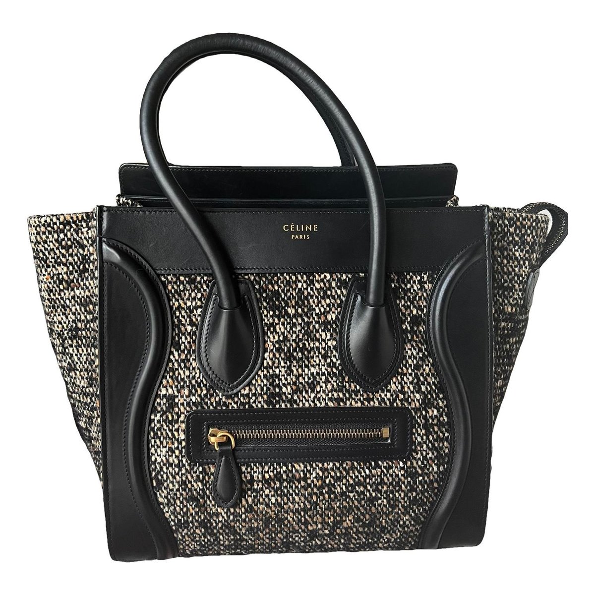 Luggage leather handbag