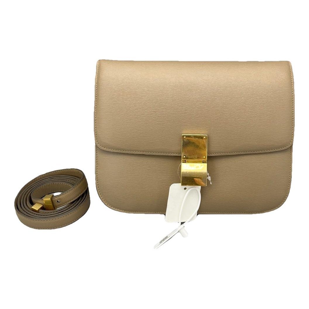 Classic leather handbag