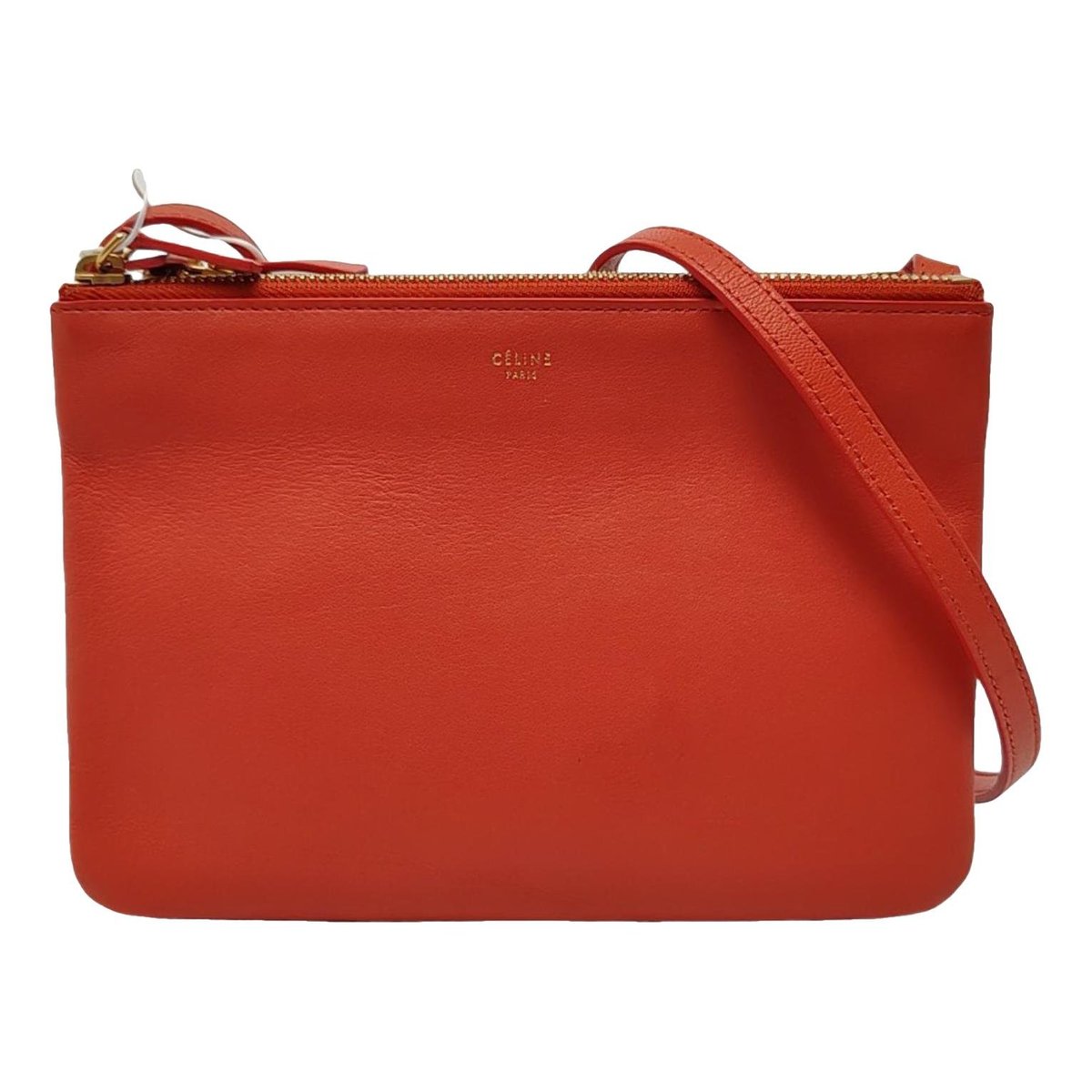 Trio leather crossbody bag